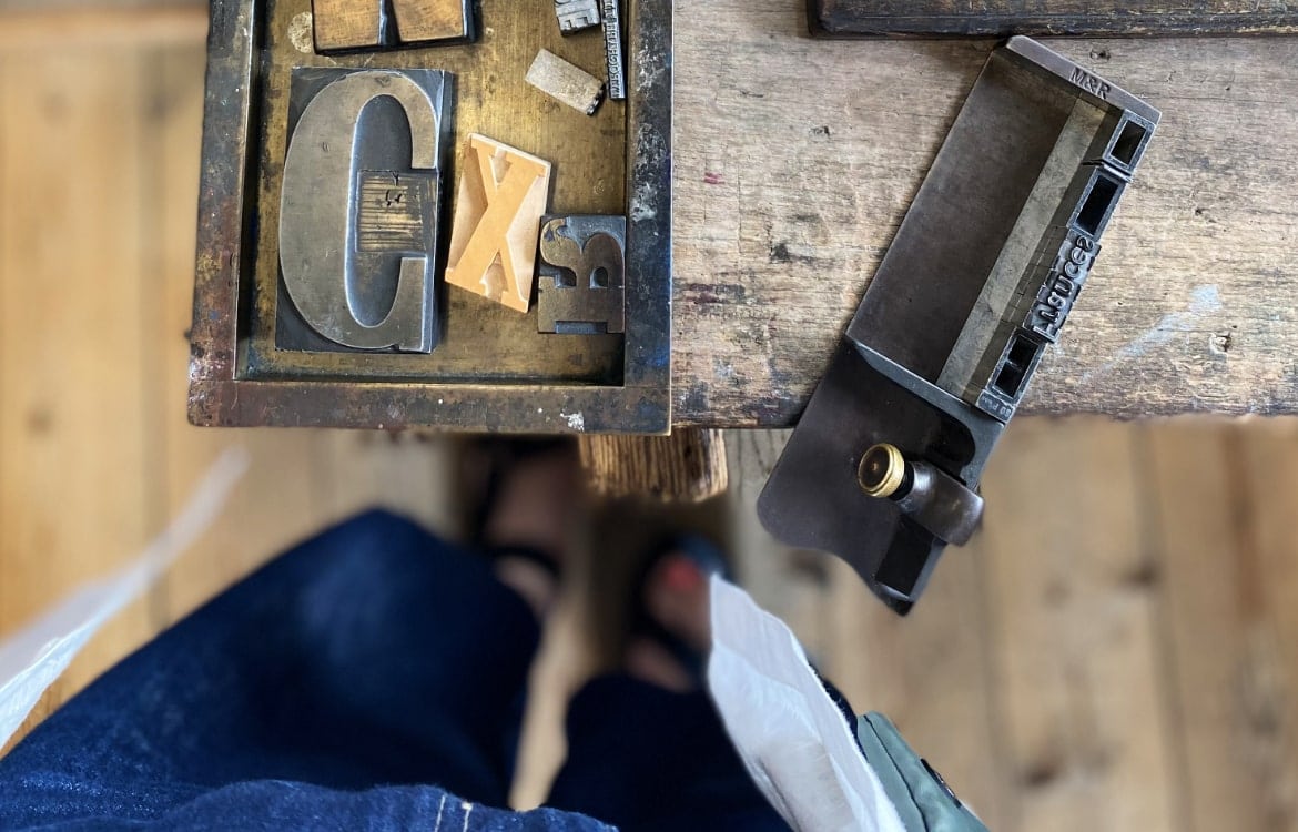Letterpress brand design