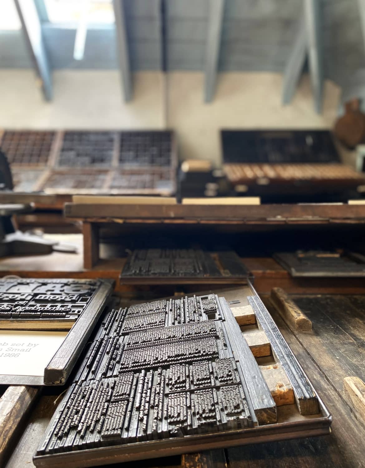 Letterpress brand design