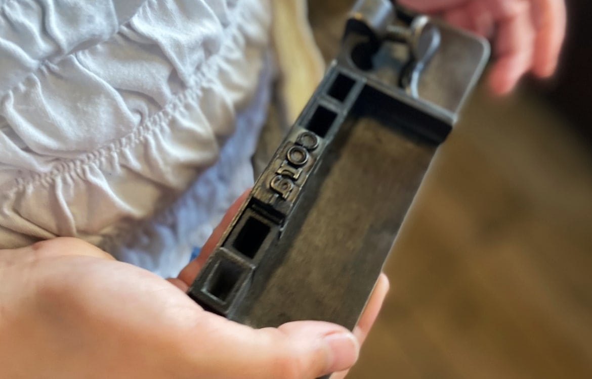 Letterpress brand design