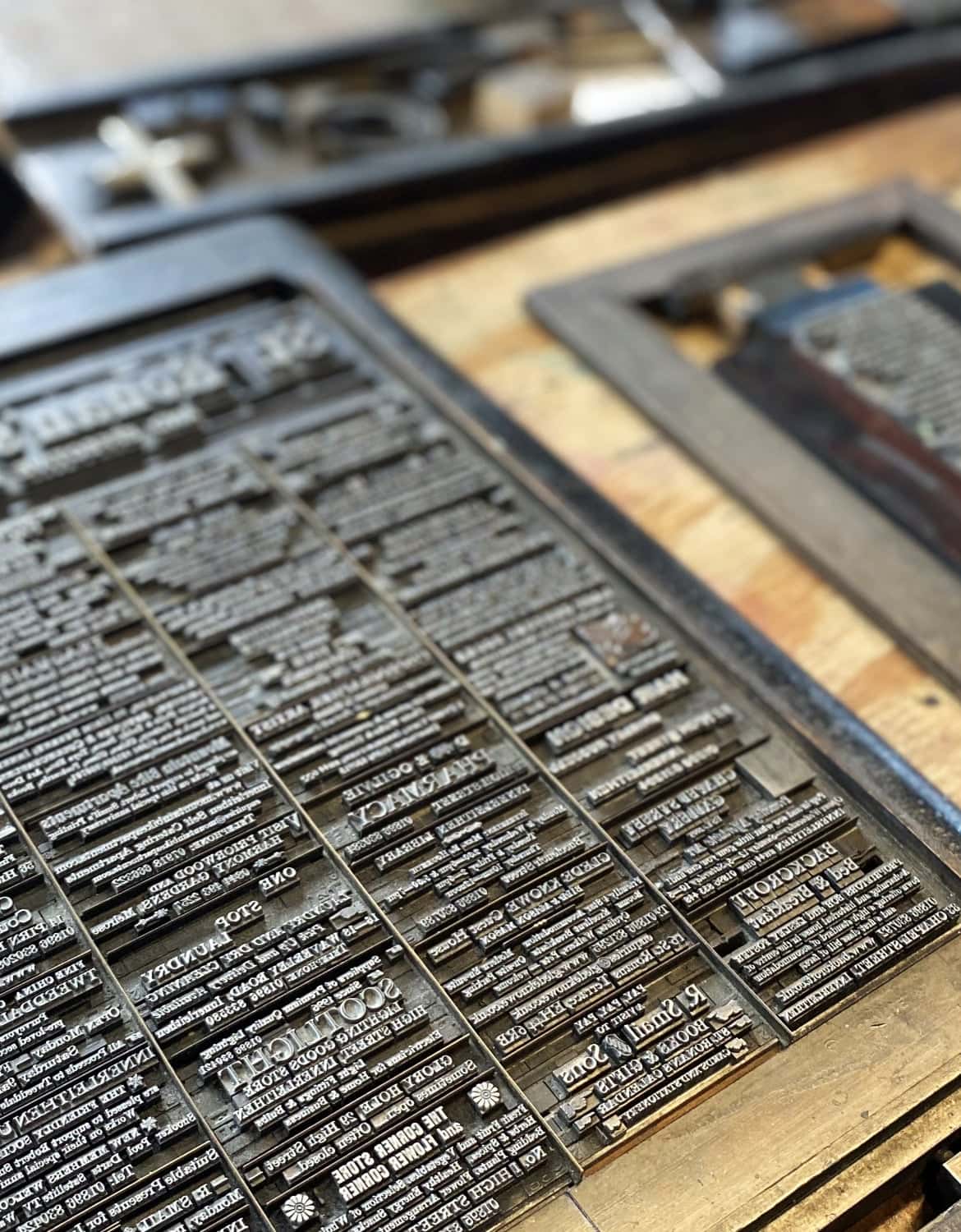 Letterpress brand design